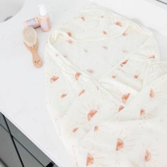 Hooded Towel- Horizon Sun