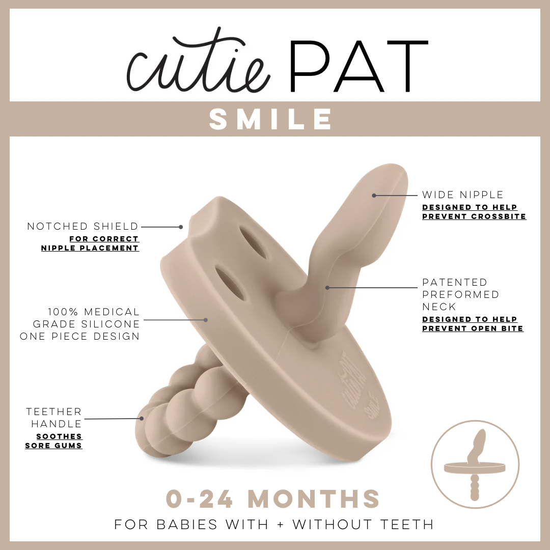 Cutie PAT Smile (Pacifier + Teether)