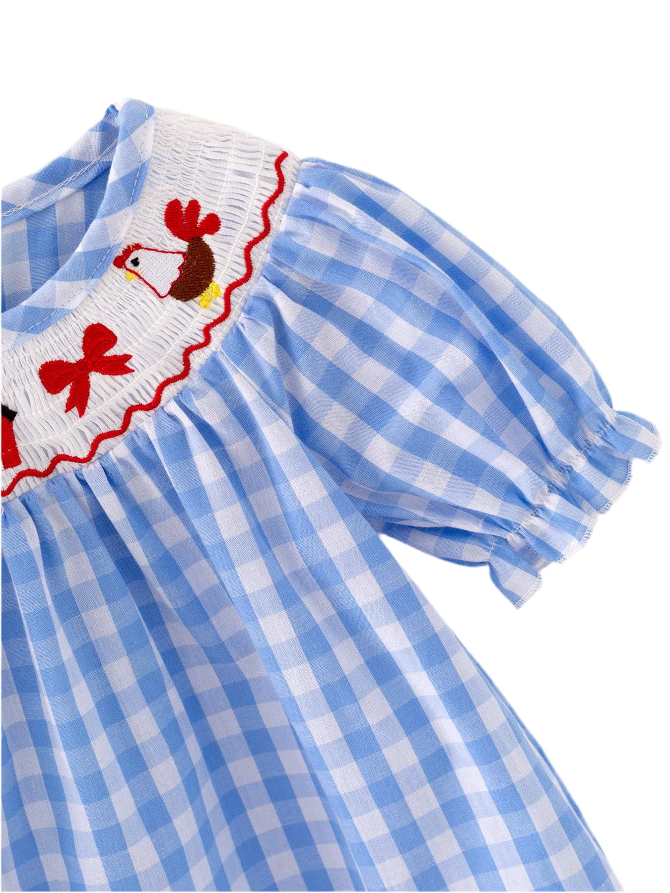 Farm Smocked Dress with Bloomers