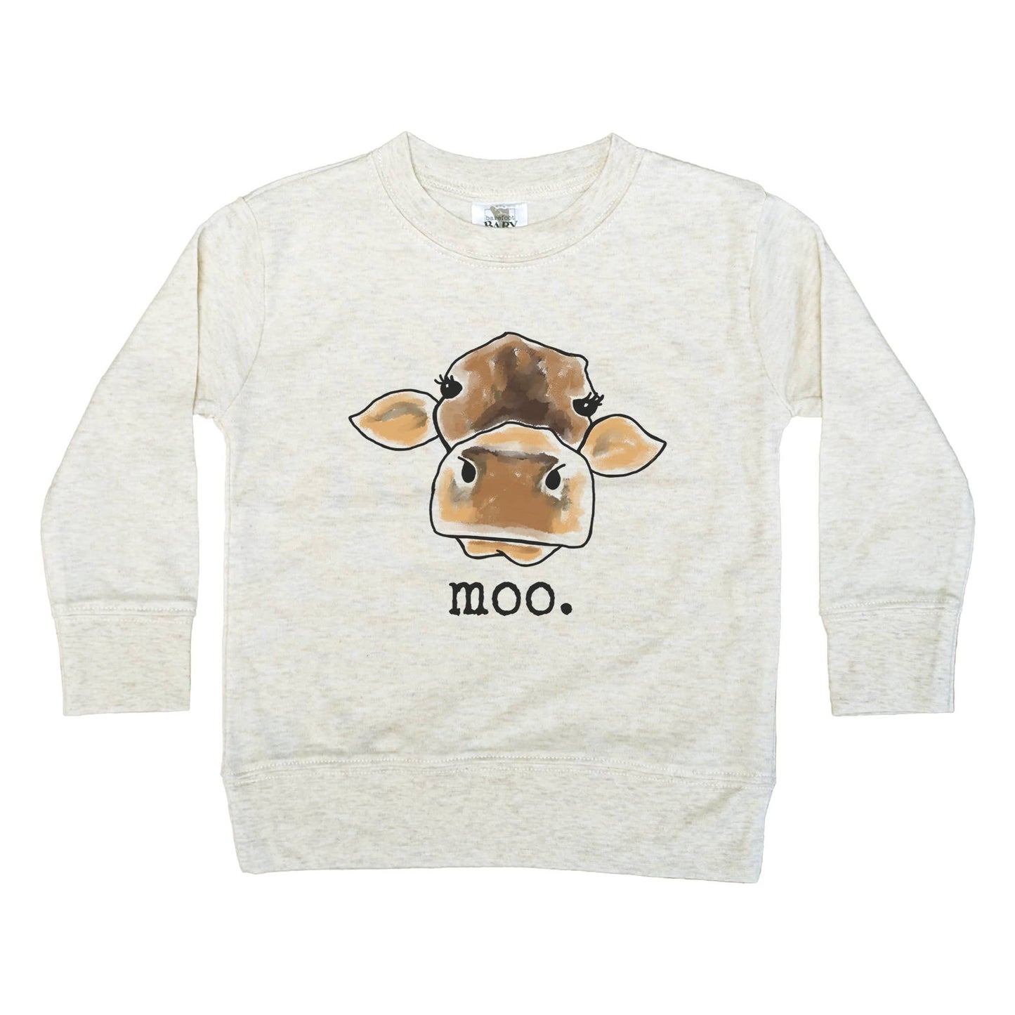 Moo Cow Farm Kids Long Sleeve Tee