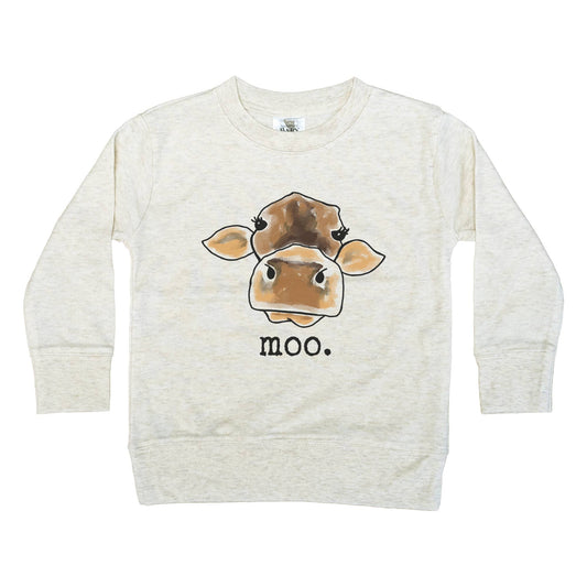 Moo Cow Farm Kids Long Sleeve Tee