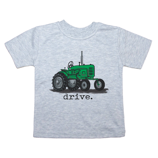 "Drive" Green Tractor Tee