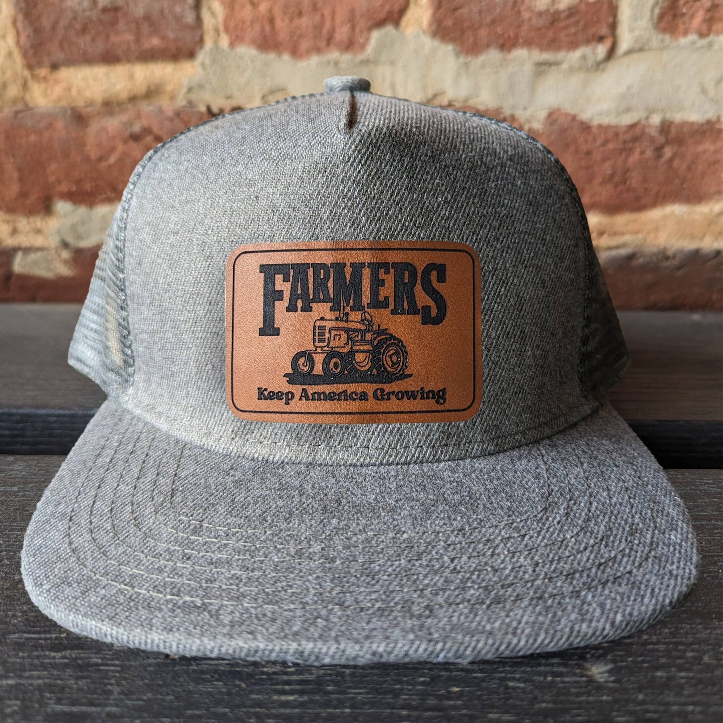 Charcoal Farm Hat