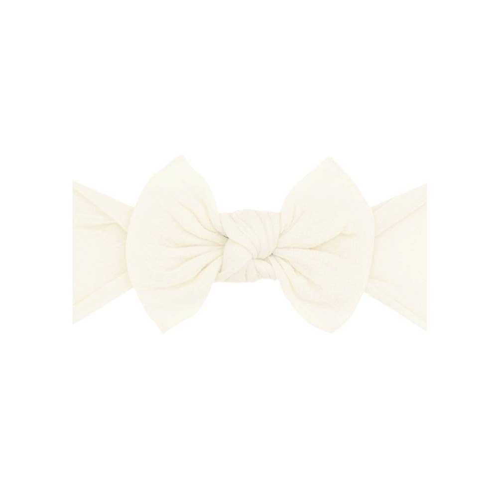 Baby Bling® Itty Bitty Knot small soft nylon bow headband