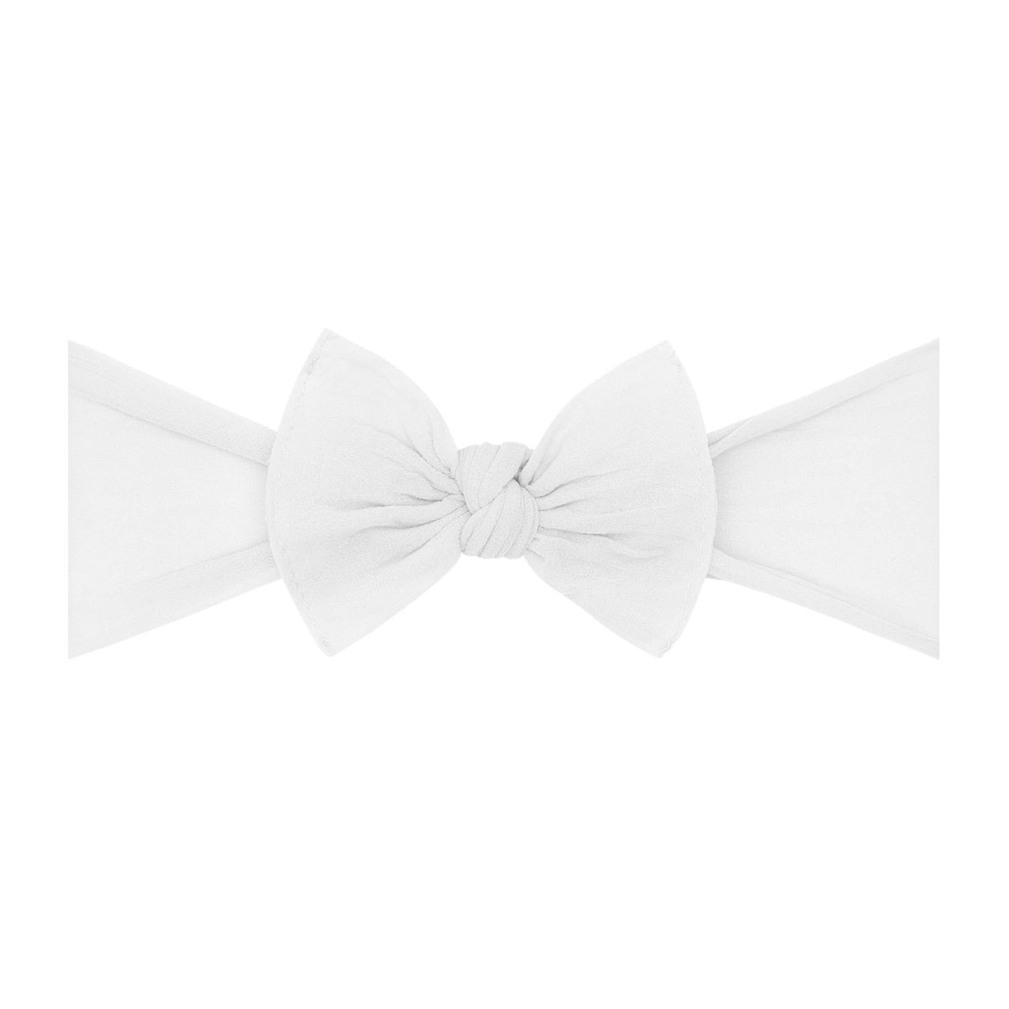 Baby Bling® Itty Bitty Knot small soft nylon bow headband