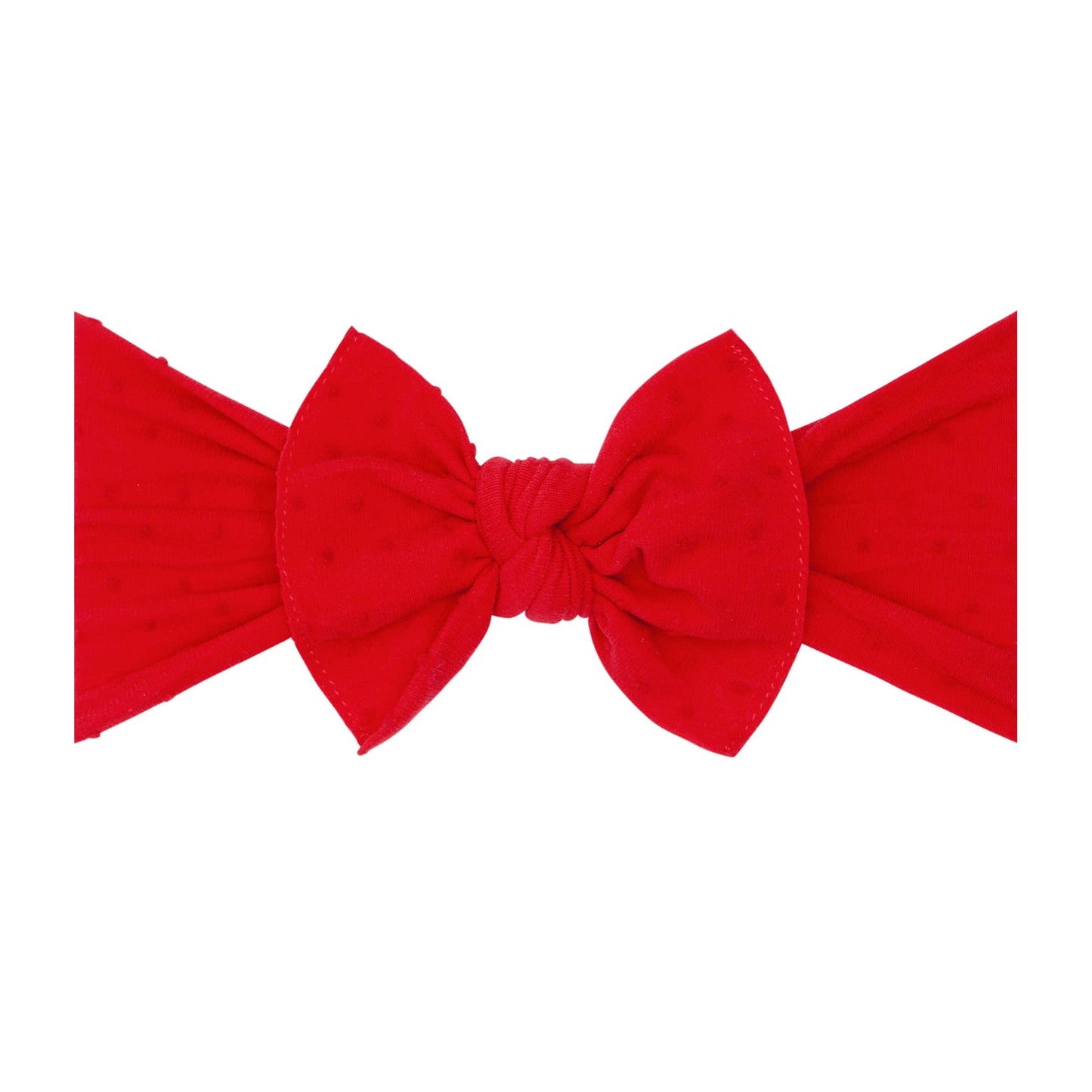 Baby Bling® Shabby Dot Knot soft nylon headbands