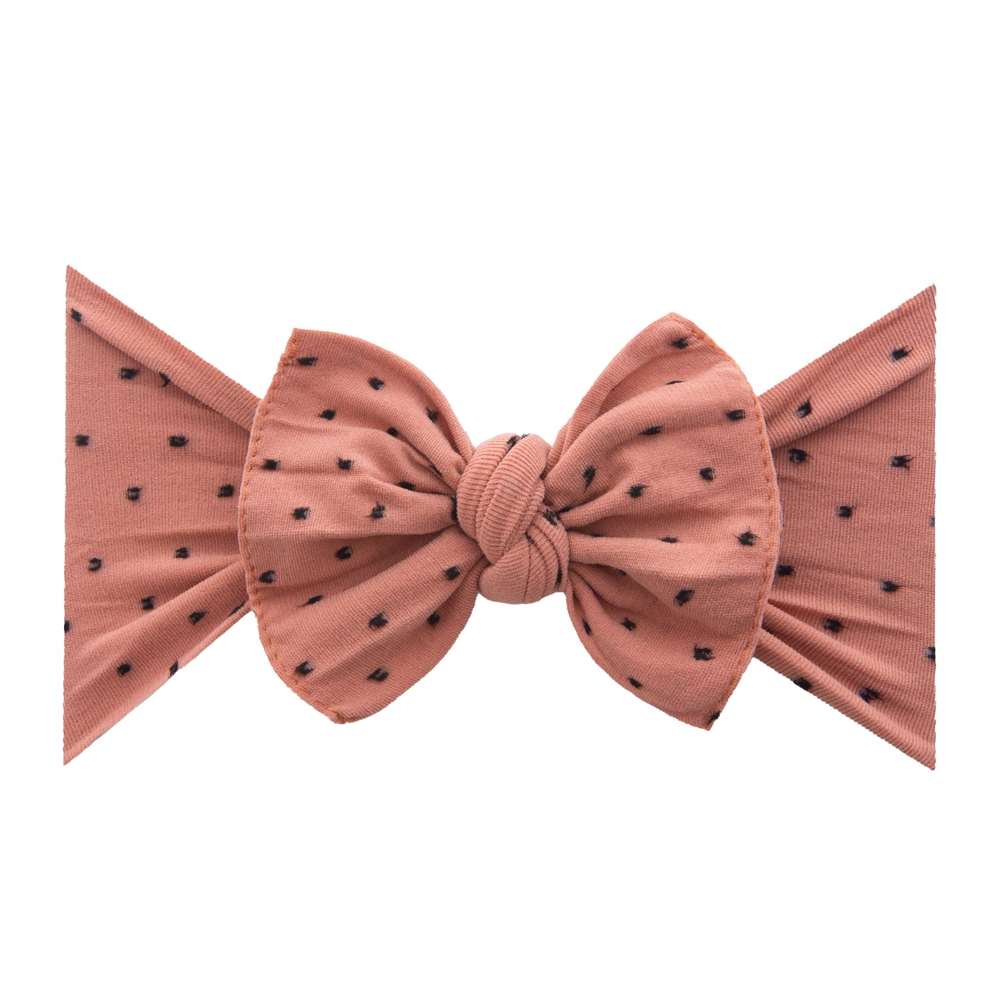 Baby Bling® Shabby Dot Knot soft nylon headbands