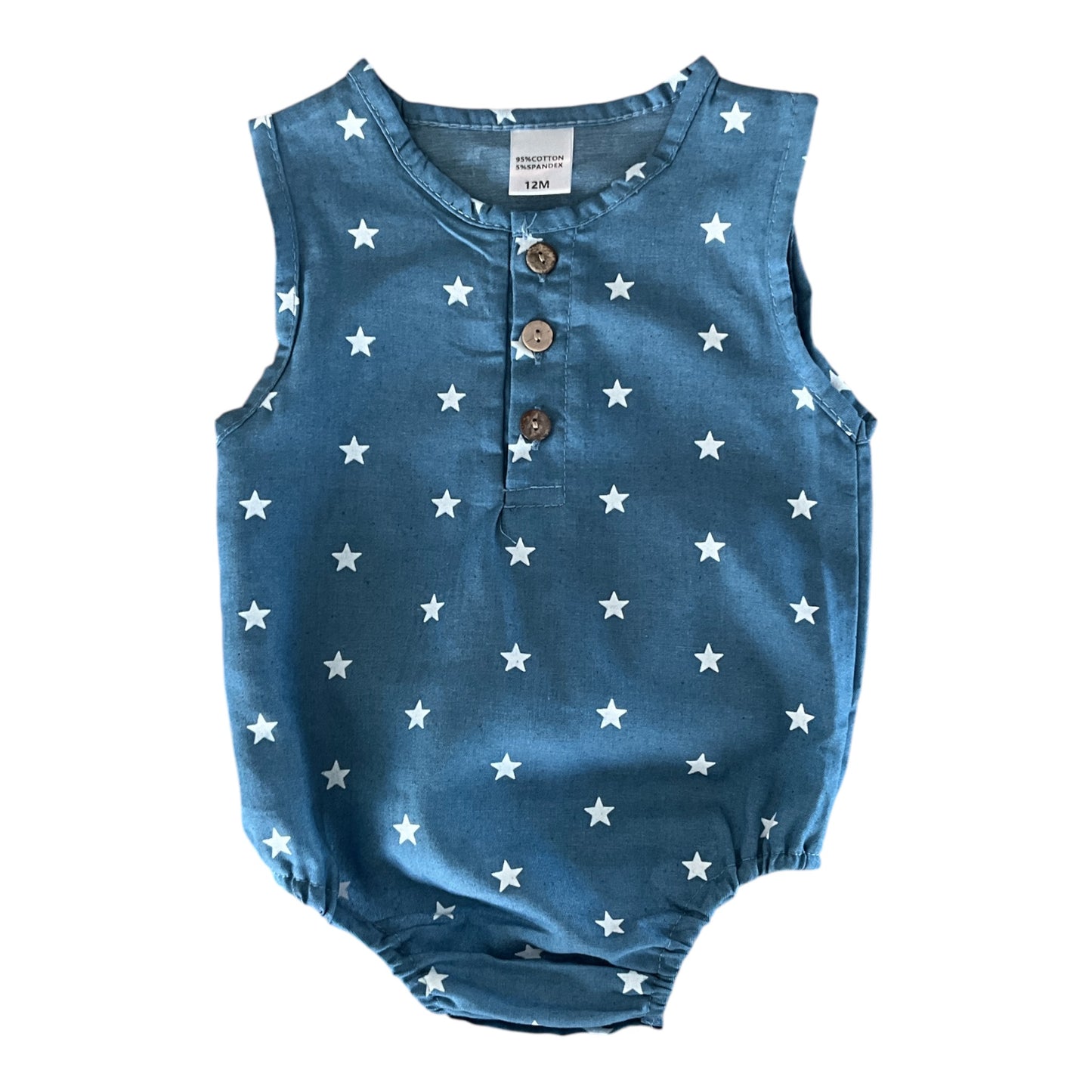 Blue Star Romper
