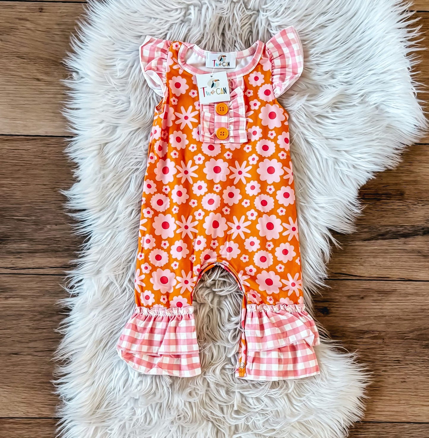 Retro Daisies Romper
