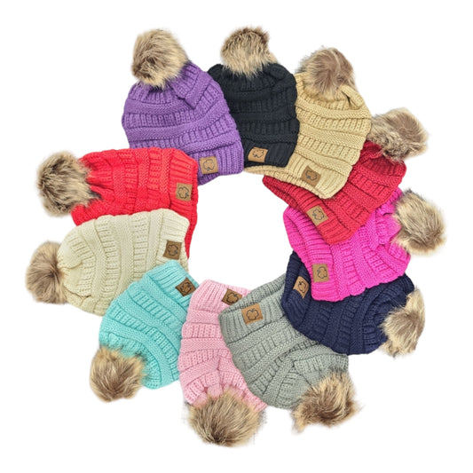 Pom Pom Beanie