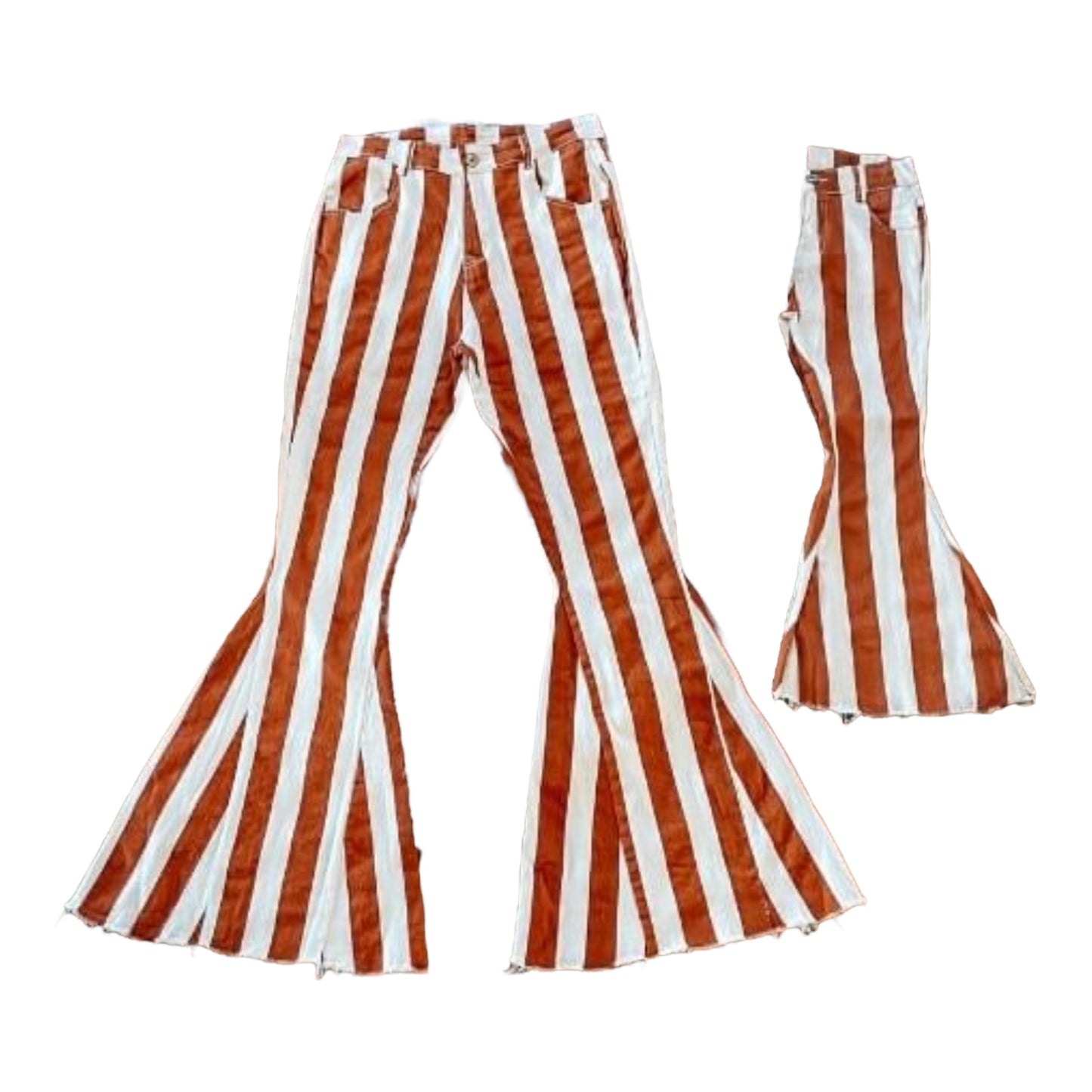 Mustard Striped Denim for Mom