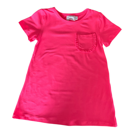 Neon Pink T-Shirt Dress