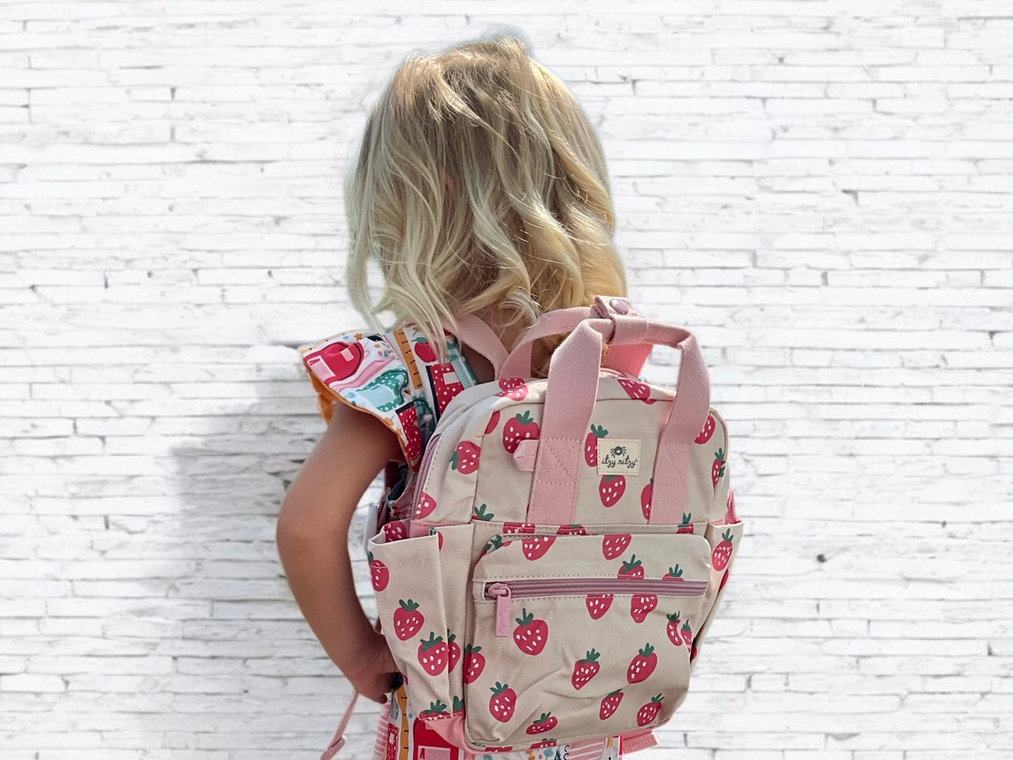 Strawberries + Cream Backpack