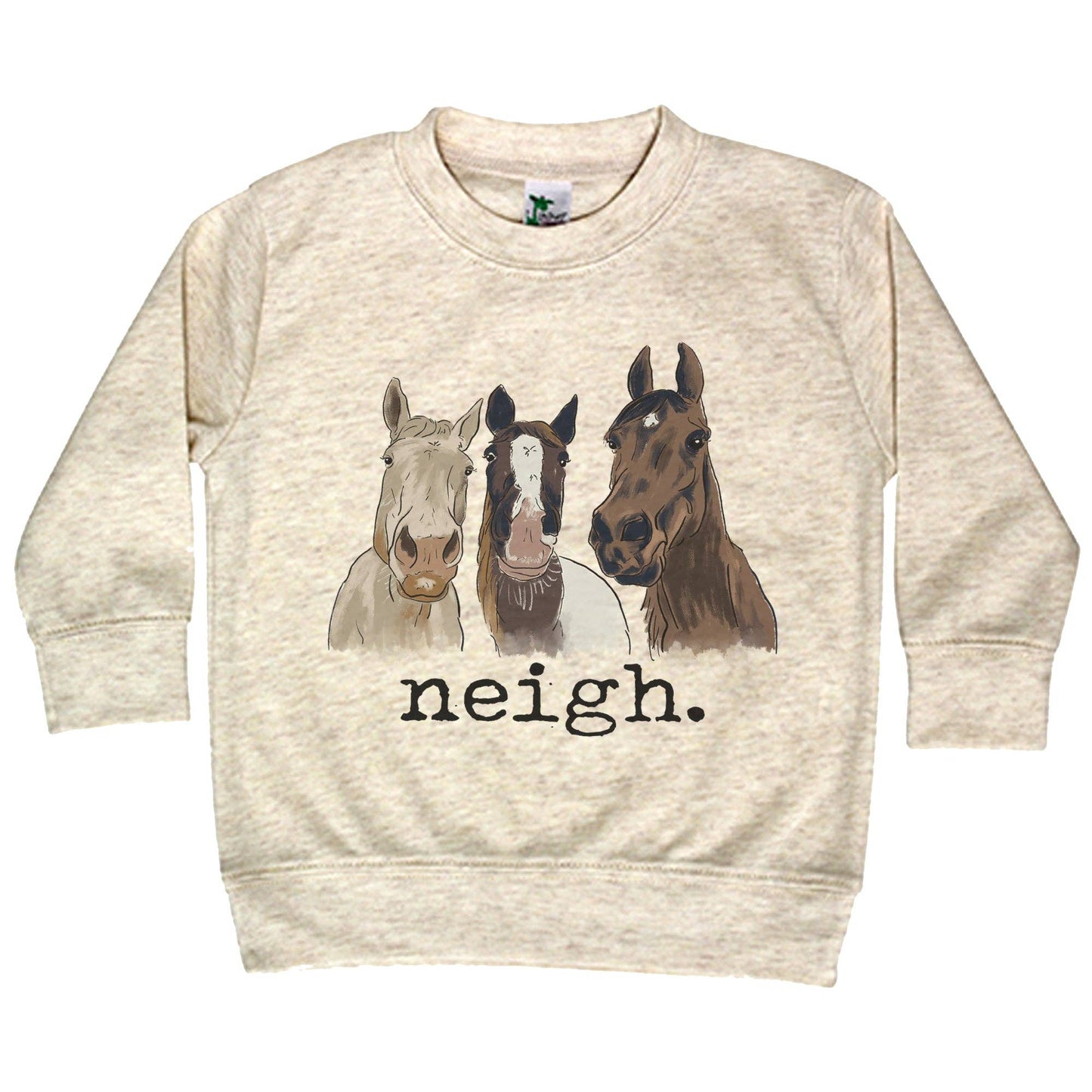 Neigh Long Sleeve Tee