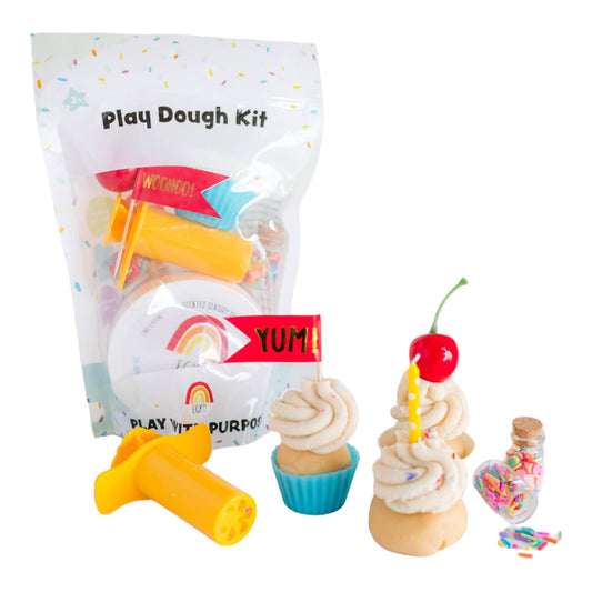 Cupcake Sensory Play Dough Kit