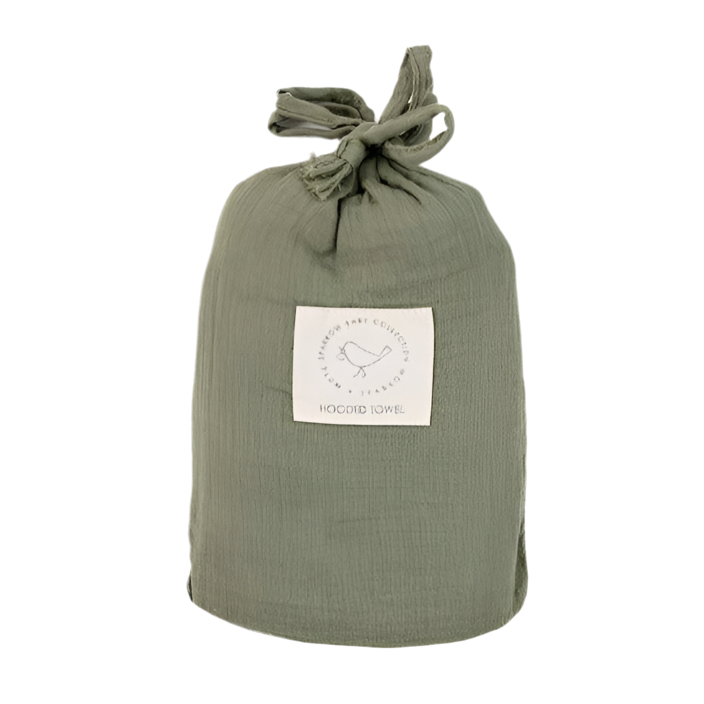 Hooded Towel- Olive