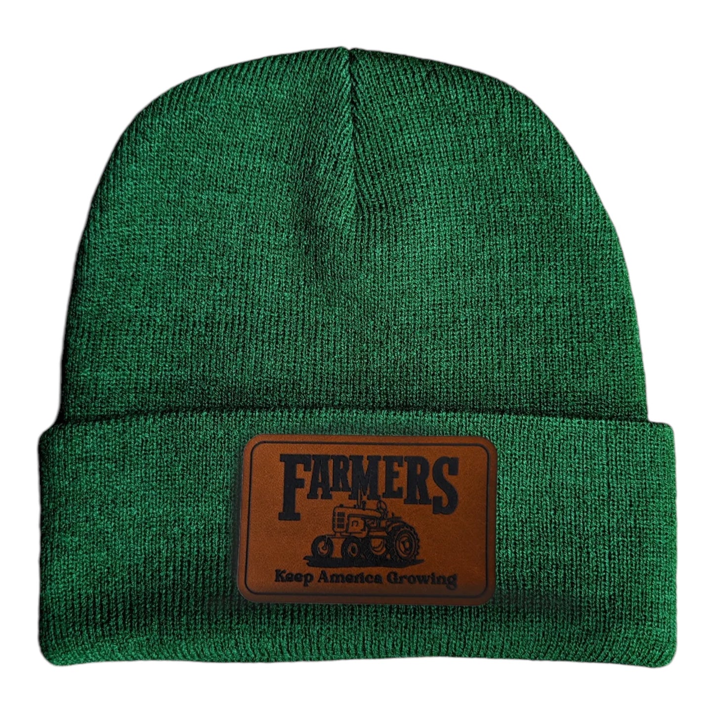 Green Farmer Keep America Growing Beanie