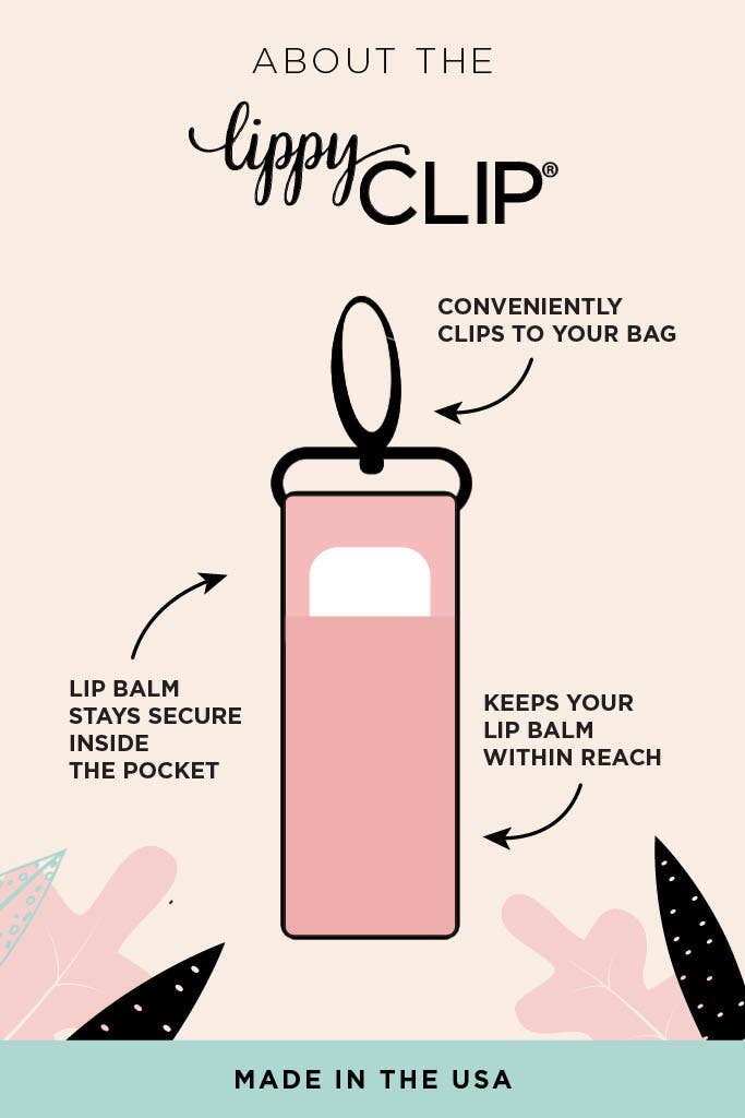 Trendy Trees LippyClip® Lip Balm Holder for Chapstick