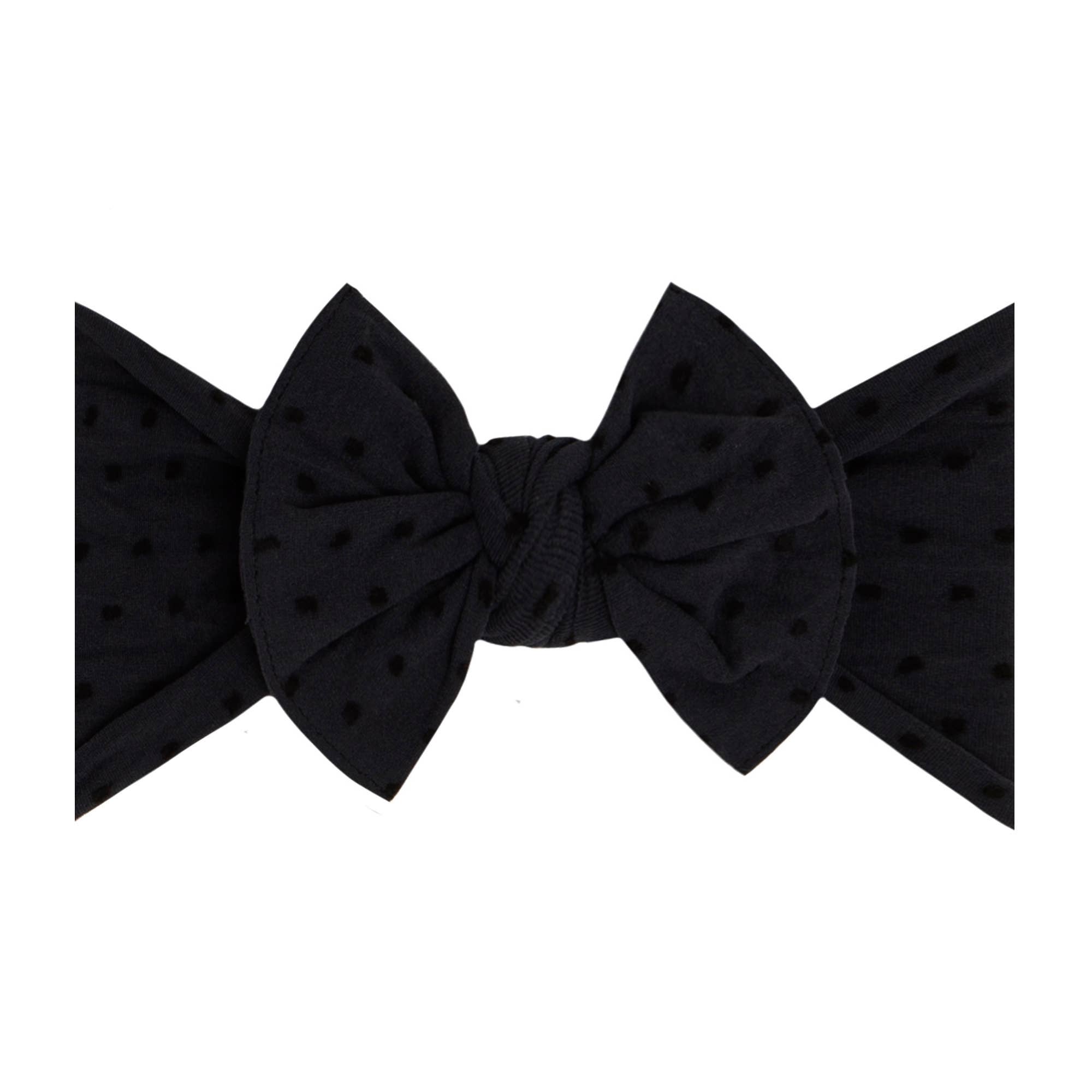 Baby bling bows, outlets black Studded limited