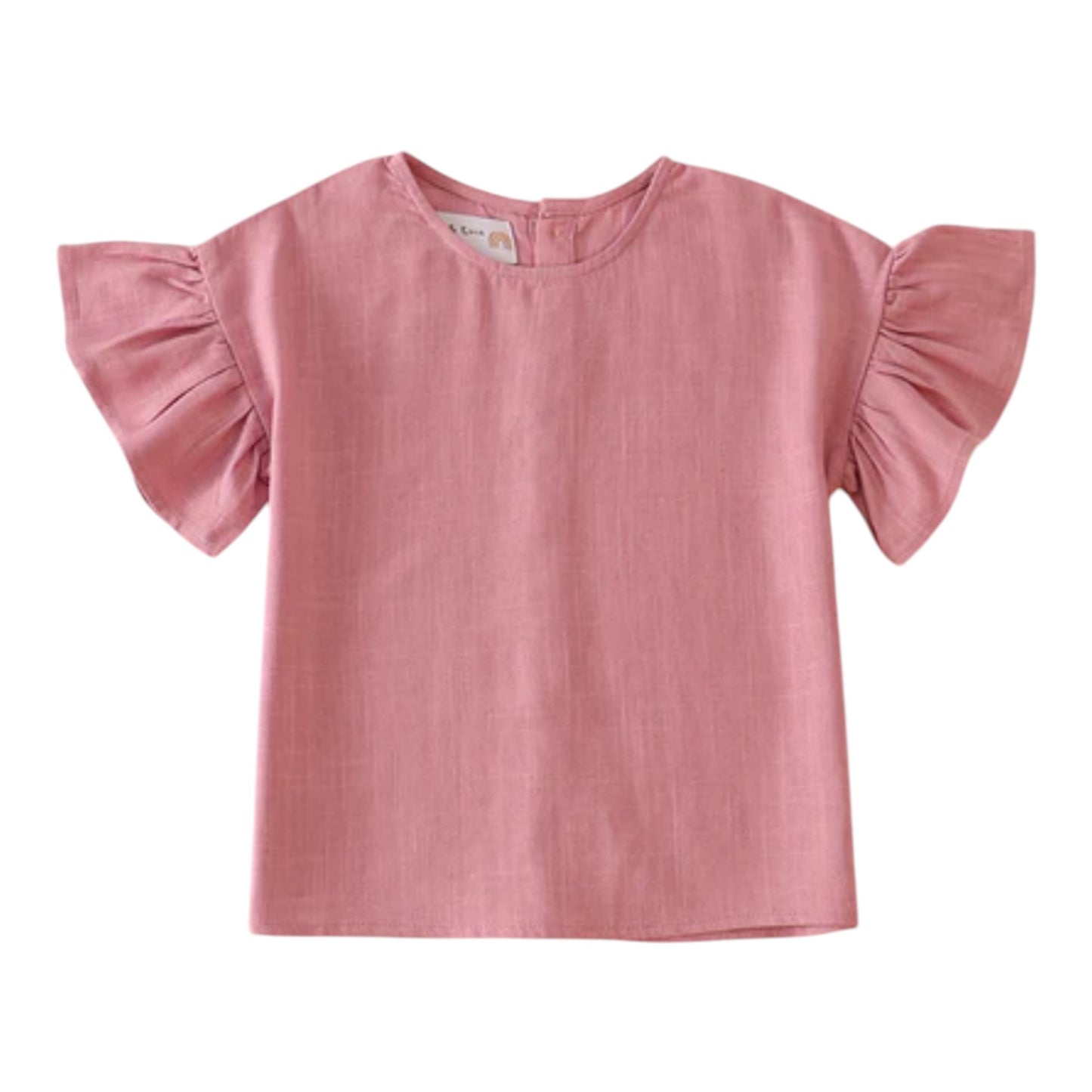 Pink Ruffle Top