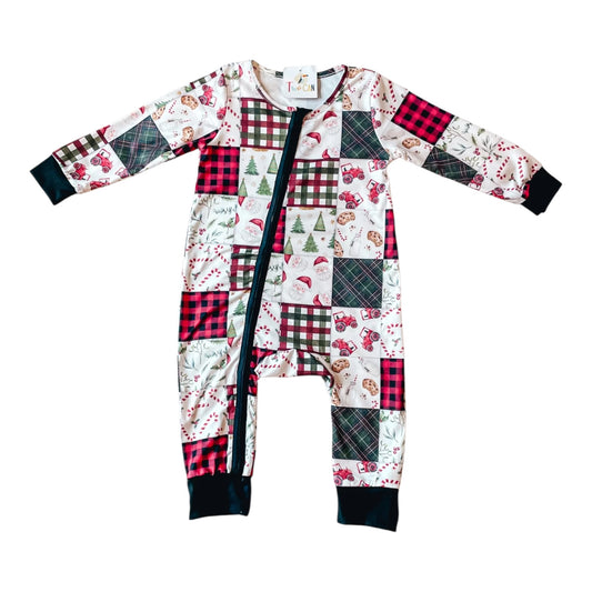A Farmhouse Christmas Romper