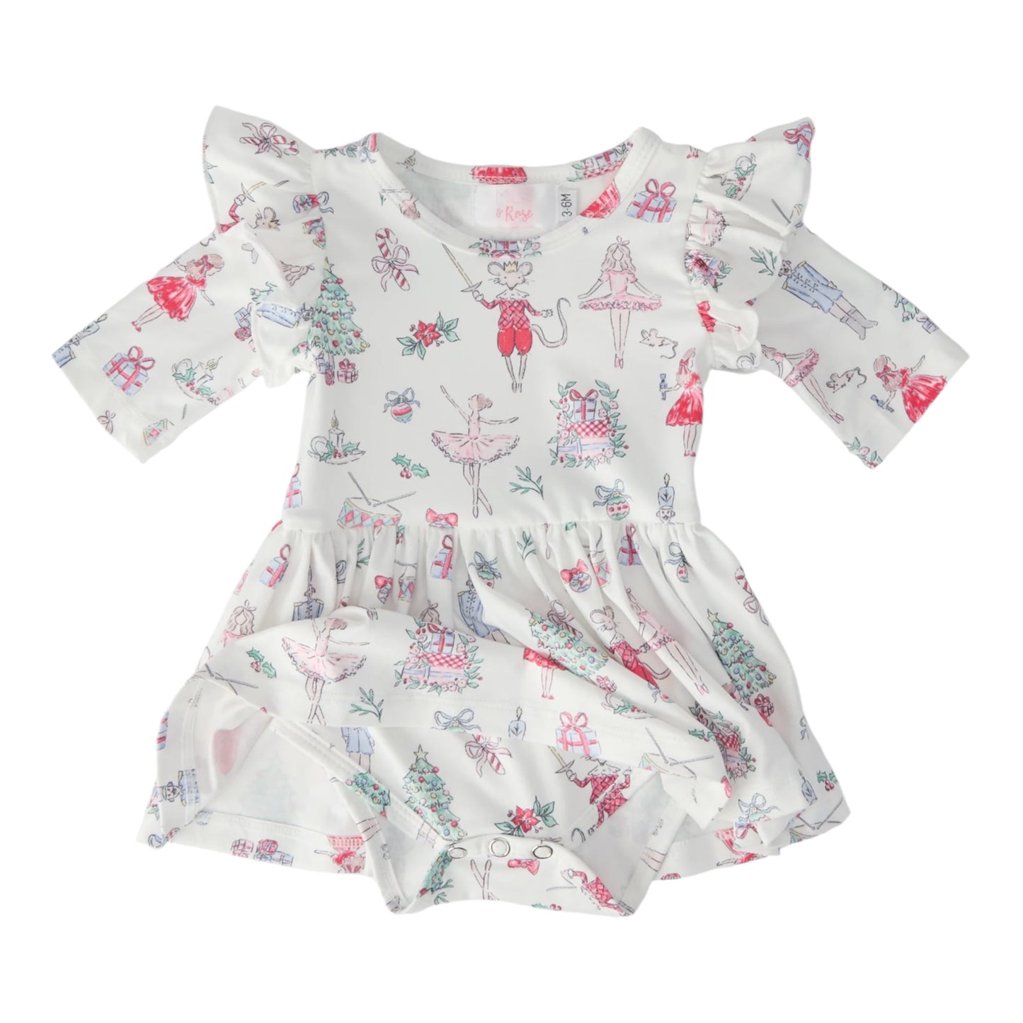 Clara's Christmas Twirl Dress