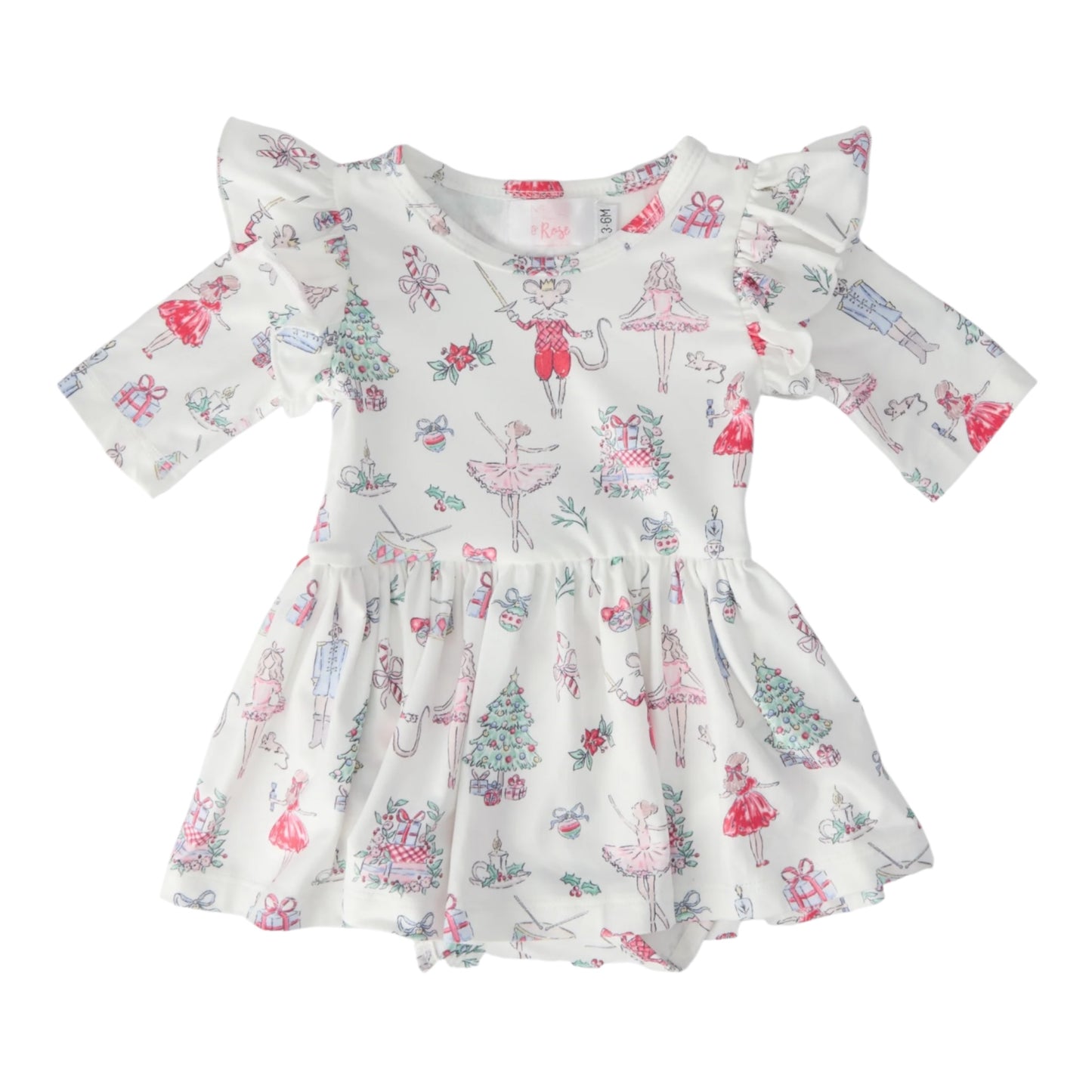 Clara's Christmas Twirl Dress