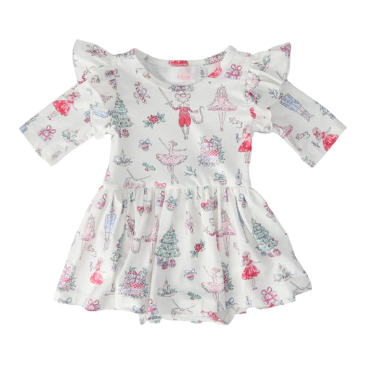 Clara's Christmas Twirl Dress