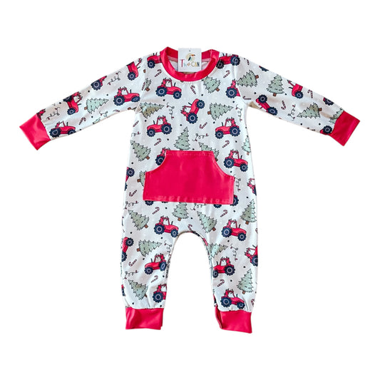 Christmas Tree Farm Romper