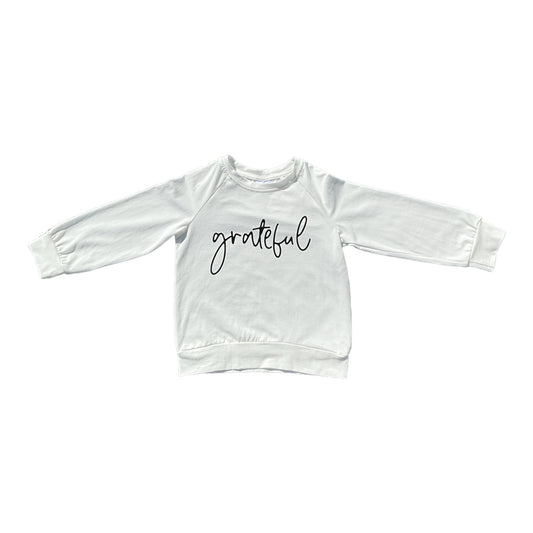 White Grateful Tee