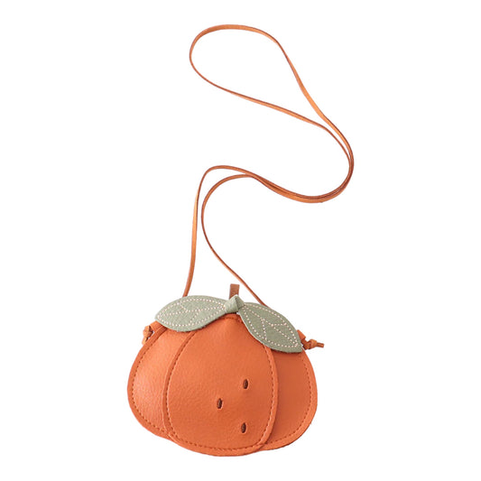 Orange Pumpkin Purse