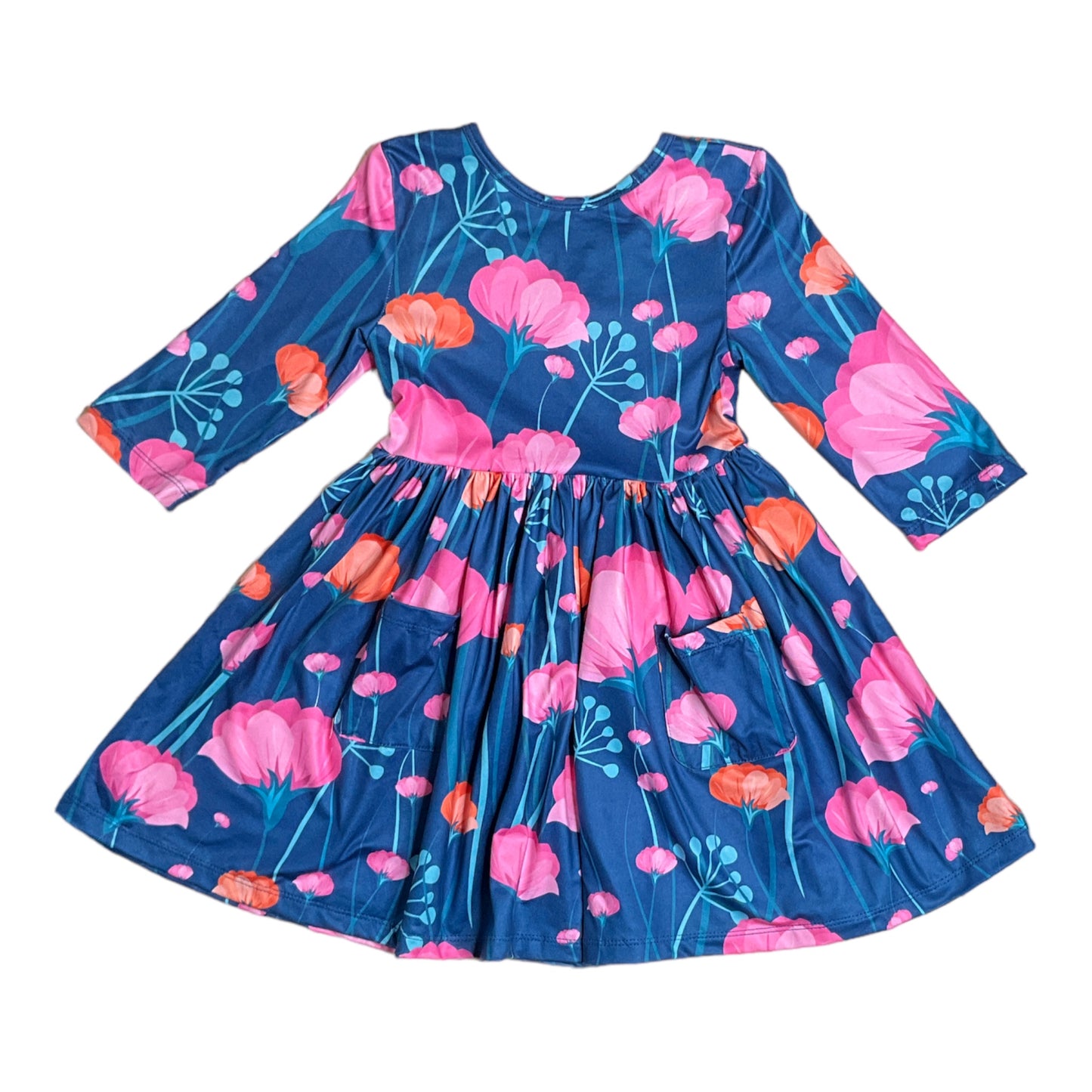 Mila + Rose Poppies Twirl Dress