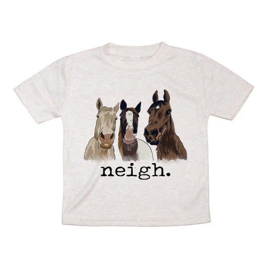 "Neigh" Horse Country Kids Tee
