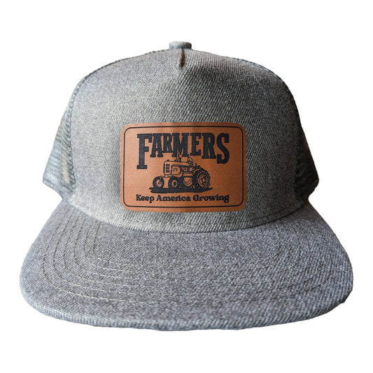 Charcoal Farm Hat