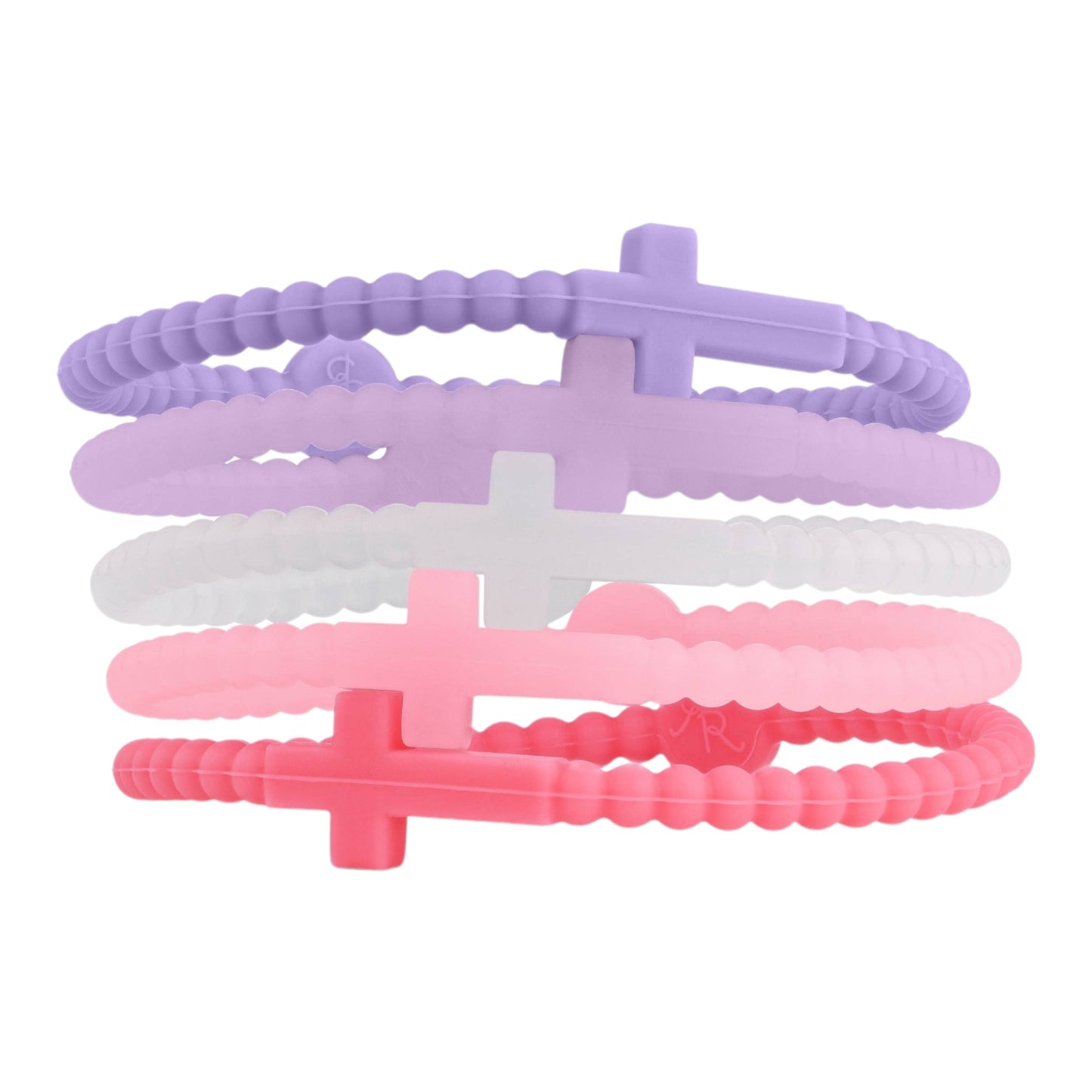 Jesus Bracelets Pack of 5 (silicone cross bracelets)