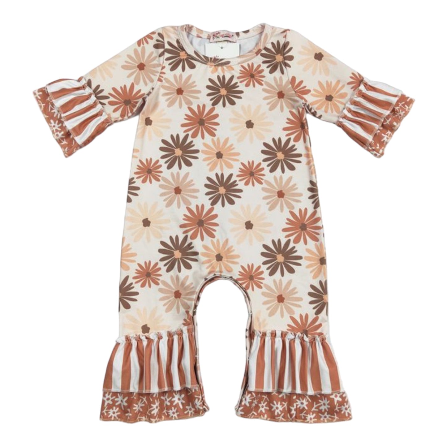 Fall Daisy Romper