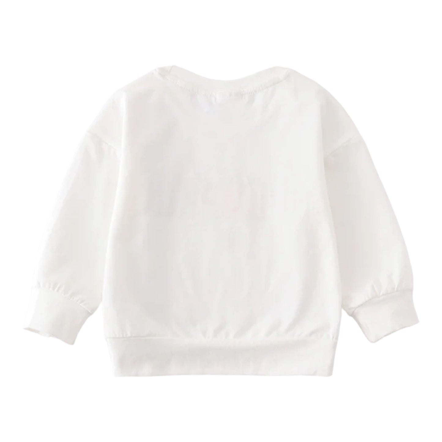 White Pumpkin Girl Sweatshirt