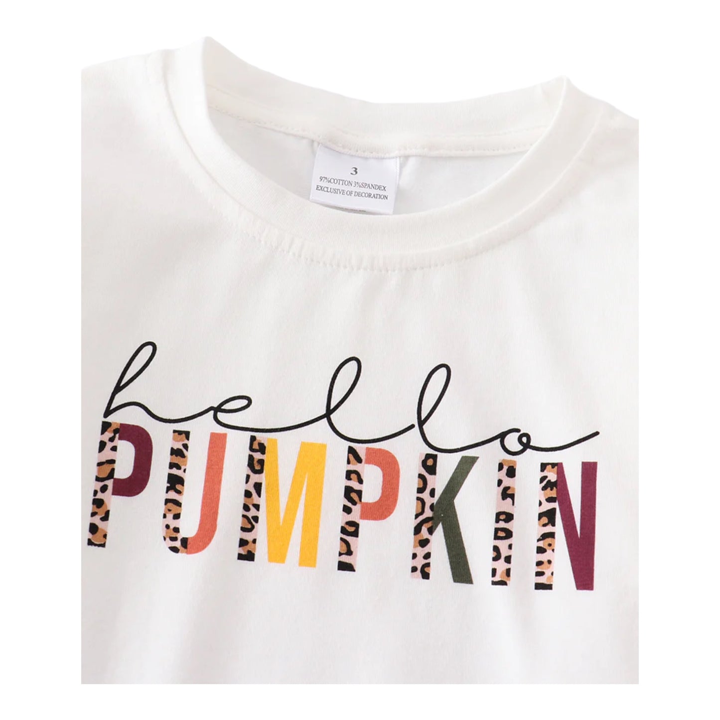 White Pumpkin Girl Sweatshirt