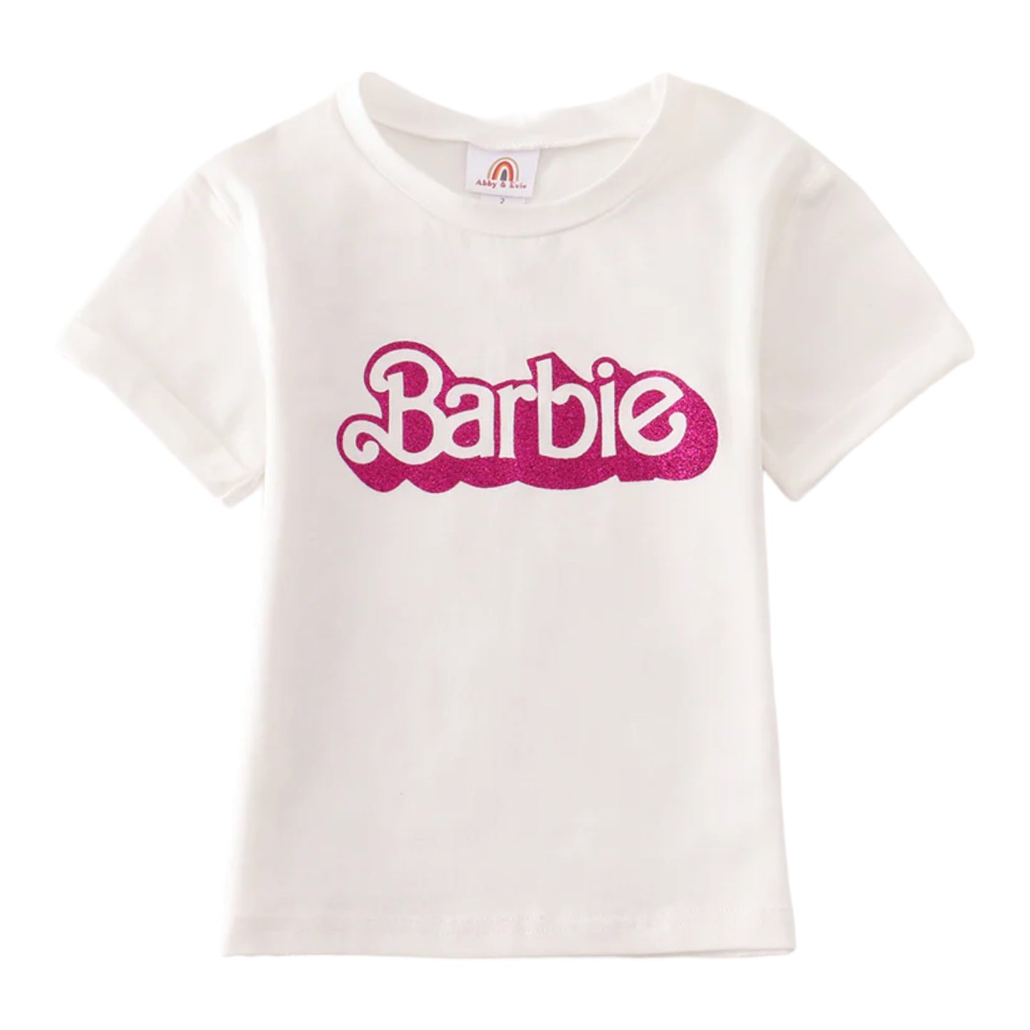 Pink Sparkle Barbie Top